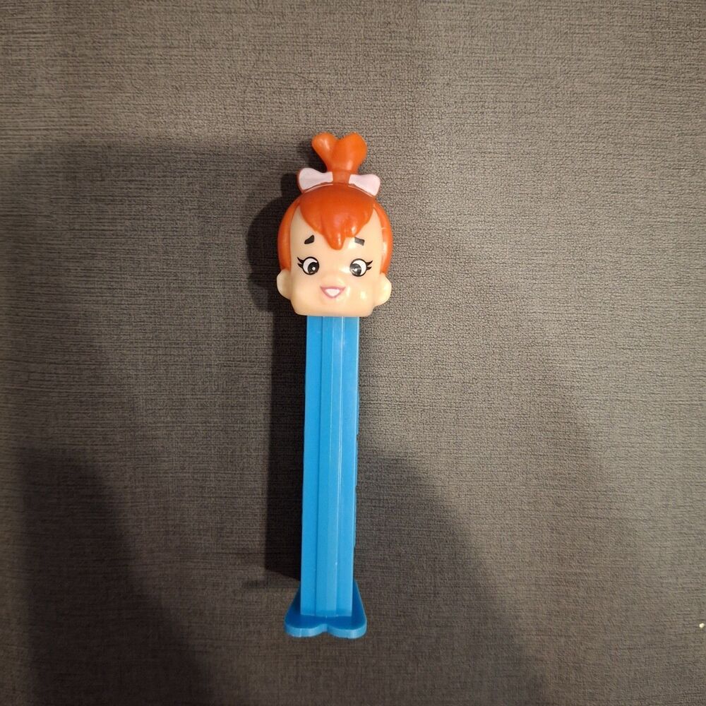 Vintage 1992 Pebbles Flintstones Pez Dispenser With Feet